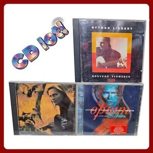 Ottmar Liebert Flamenco Guitar CD Lot Nouveau Flamenco Opium Wide‎ Eyed 4 Discs
